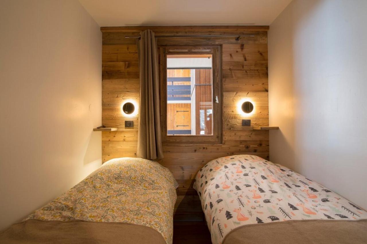 Les Brigues - Appartement Avec Vue Sur La Montagne Et Acces Aux Pistes Courchevel Exteriér fotografie