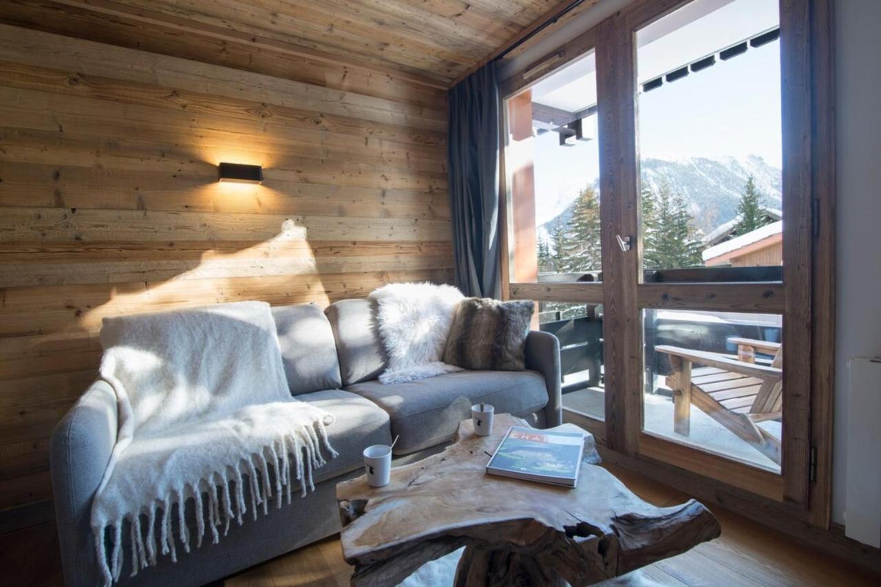 Les Brigues - Appartement Avec Vue Sur La Montagne Et Acces Aux Pistes Courchevel Exteriér fotografie